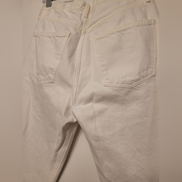 Agolde 90's crop white jeans, size 27, in a very good condition - Picture 3 of 9